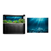 Aquarium 3D Background Sticker Fish Tank Wall Decoration Painting PVC L