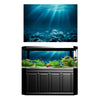 Aquarium 3D Background Sticker Fish Tank Wall Decoration Painting PVC L