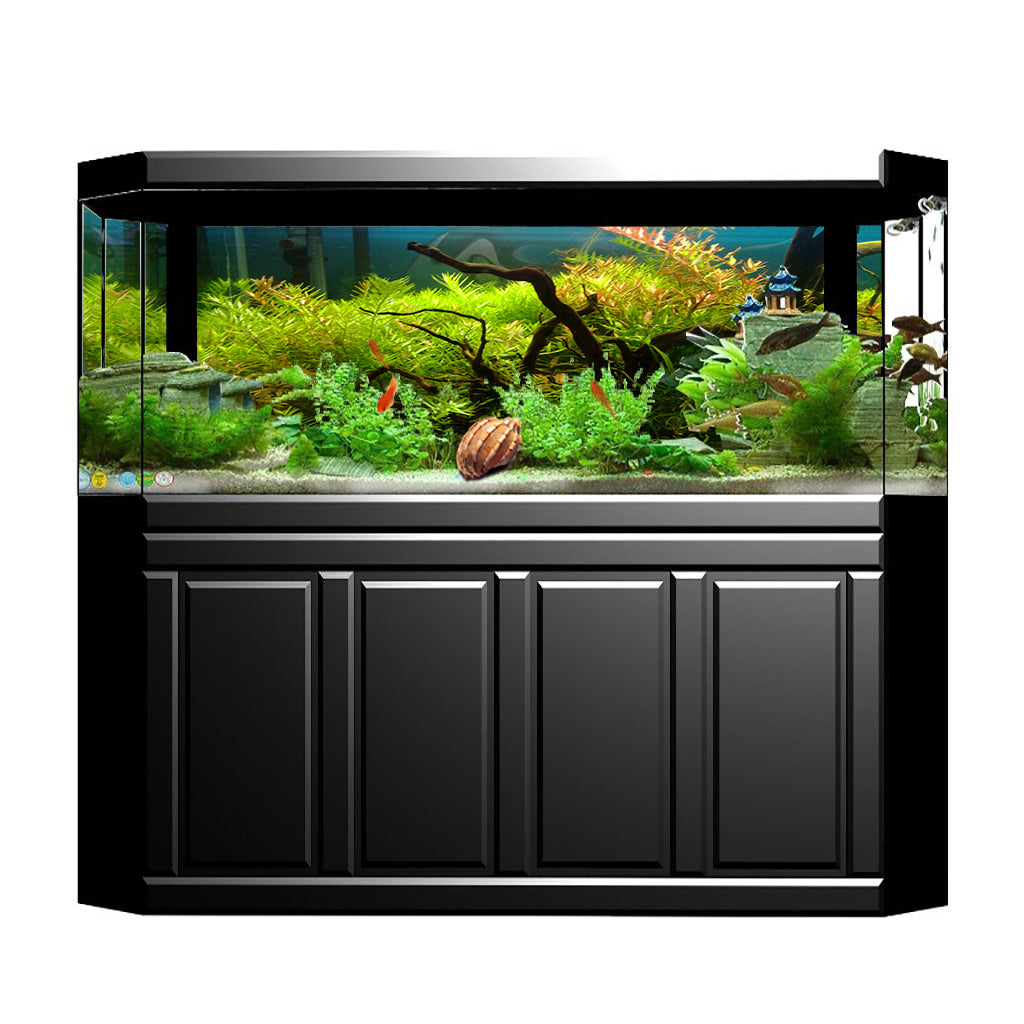 Aquarium Background Poster Fish Tank Wallpaper Sticker Underwater Decor XS