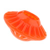 Dog Training Toys Flying Discs Flyer Silicone for Big Small Dogs Soft Orange