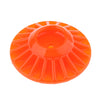 Dog Training Toys Flying Discs Flyer Silicone for Big Small Dogs Soft Orange