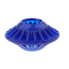 Dog Training Toys Flying Discs Flyer Silicone for Big Small Dogs Soft Blue