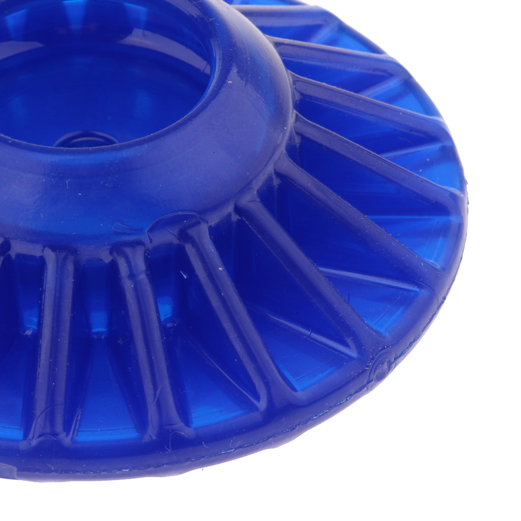 Dog Training Toys Flying Discs Flyer Silicone for Big Small Dogs Soft Blue