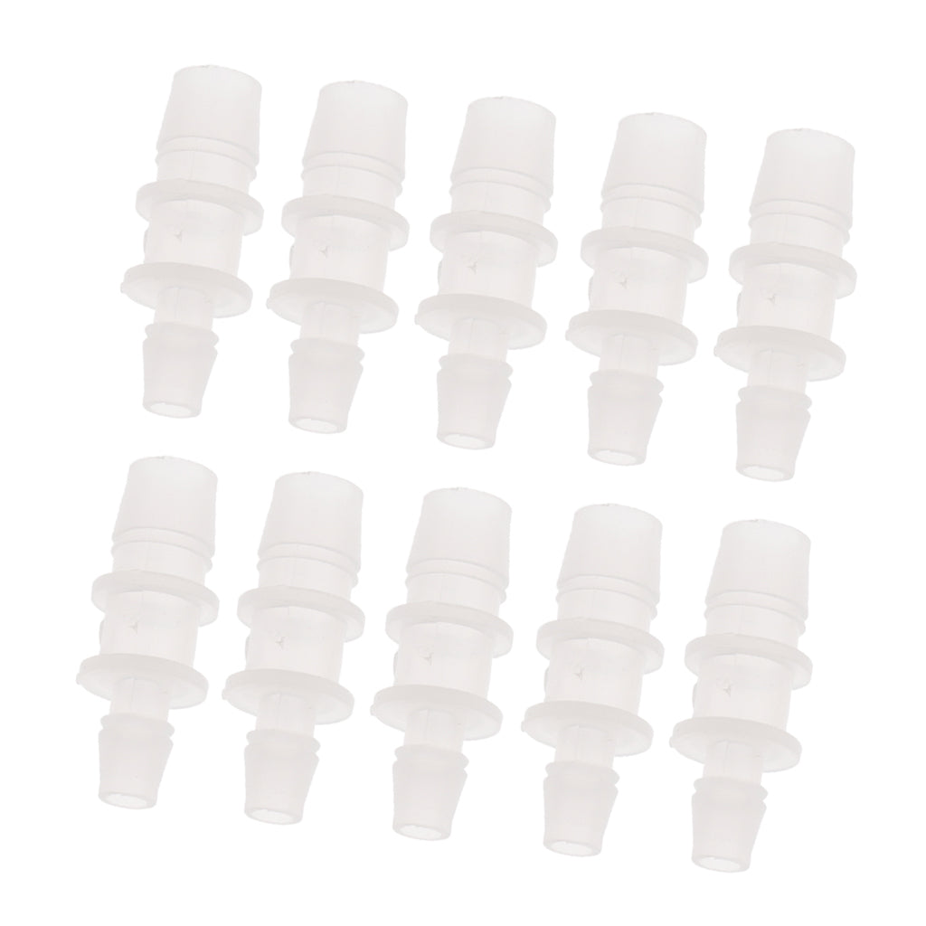 10Pcs Water Pipe Tube Adapter Outlet Inlet Hose Control Valve 12mm to 16mm