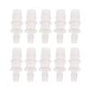 10Pcs Water Pipe Tube Adapter Outlet Inlet Hose Control Valve 12mm to 16mm