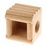 Wooden Small Animals House Toy Hamster Chinchillas Chalet Hideout Cage