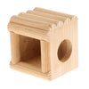 Wooden Small Animals House Toy Hamster Chinchillas Chalet Hideout Cage