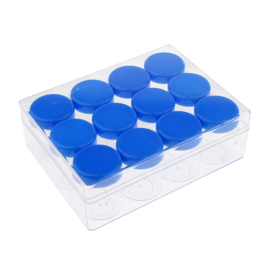 20g 12 Slots Storage Box Case Organizer Carfts Jewelry Container Blue