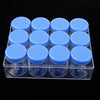 20g 12 Slots Storage Box Case Organizer Carfts Jewelry Container Blue