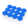 20g 12 Slots Storage Box Case Organizer Carfts Jewelry Container Blue