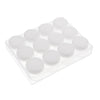 15g 12 Slots Storage Box Case Organizer Carfts Jewelry Container White