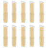 10Pcs Empty Lipstick Tube Lip Balm Container DIY Cosmetic Makeup Tools Yellow