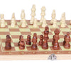 Load image into Gallery viewer, 3 in 1 Folding Wood Chess Set Handcrafted Board with 1 Pack Extra Pieces