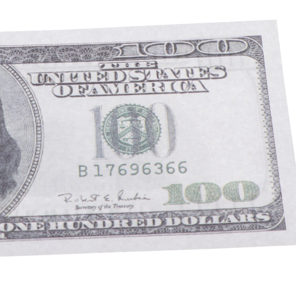 US Dollars Prop Play Fun Pretend Cash Prop Denomination 100 Magic Props A