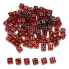 Load image into Gallery viewer, 100pcs 6-sided Game Dice 15mm Dice for Board Games and Teaching Math Brown