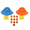 Kindergarten Felt Mathematical Diy Handwork Math Education Toy Mushroom