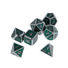 Load image into Gallery viewer, 7Pcs Multi-sided Dice Set D&amp;D Dice Game Polyhedral Dice Chromium clear green