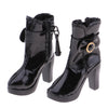 Load image into Gallery viewer, 1/6 Scale Female High Heel Shoes Ankle Boot for 12&#39;&#39; Action Figures Black