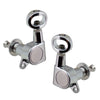 Guitar Tuning Pegs Tuners Machine Heads for Electric/Acoustic Guitar Silver