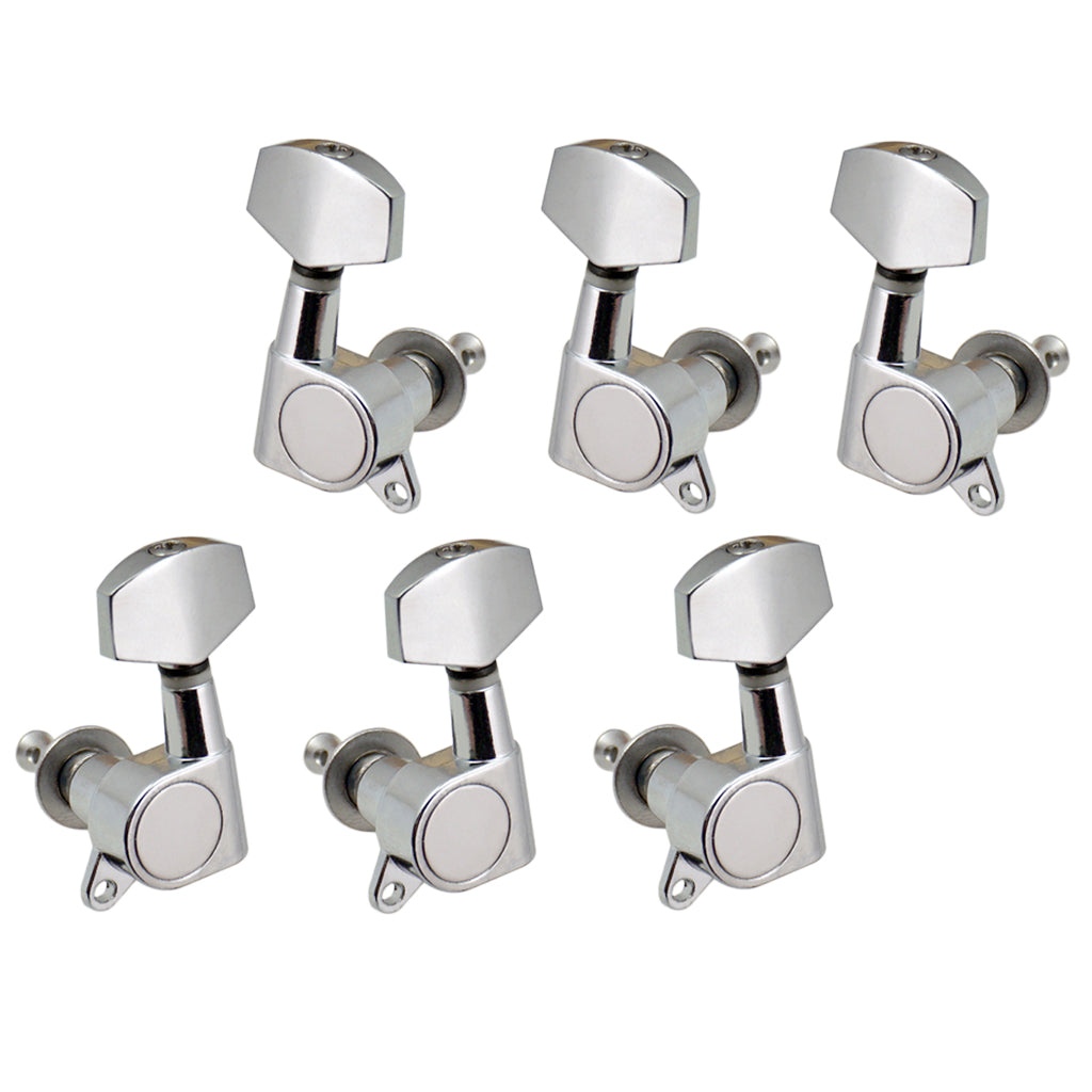 Full Closed Tuning Pegs Tuners Square Machine Heads for Electric Guitar