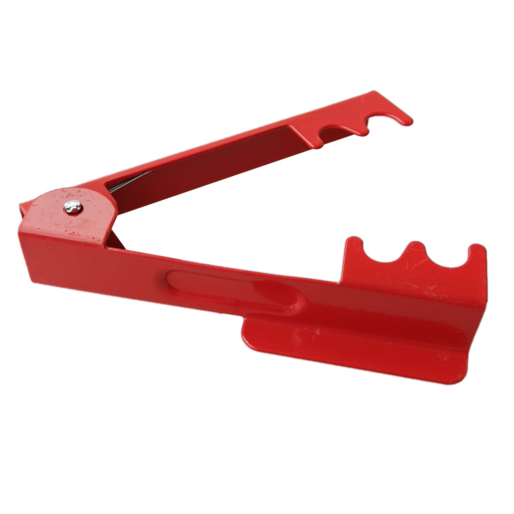 Red Thorn Leaf Stripper Stripping Tool Flower Plant Thorn Remover Metal