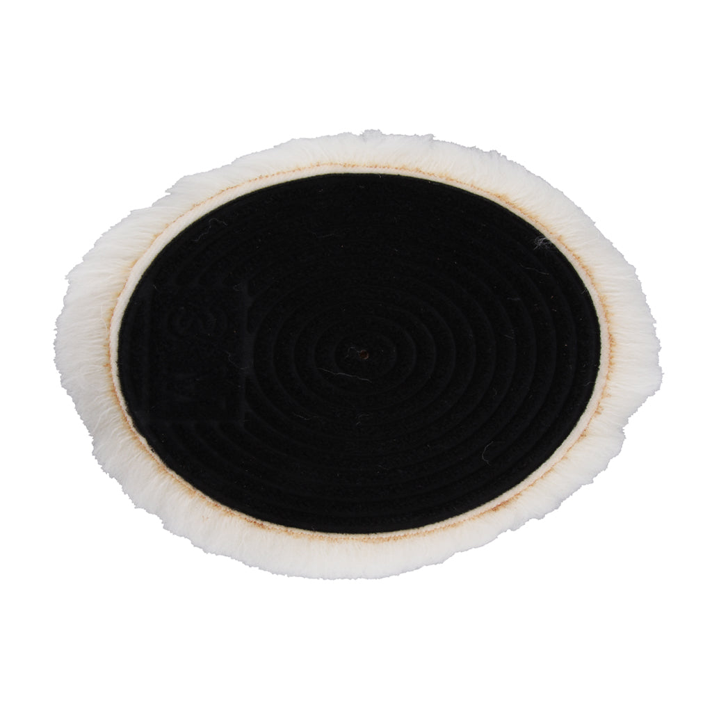 Wool Hook and Loop Back Polishing Pad Grip Buffing Pad Bonnets 7 Inch