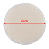 Wool Hook and Loop Back Polishing Pad Grip Buffing Pad Bonnets 7 Inch