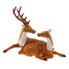 Xmas Elk Plush Simulation Christmas Decor Ornaments Reindeer B:37x17x26cm