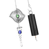 3D Metal Wind Chime Whirl Moving Rotating Hanging Decoration Diamond