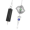 3D Metal Wind Chime Whirl Moving Rotating Hanging Decoration Diamond