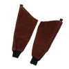 Brown Welding Protective Sleeves Cuffs Fire Flame Resistant for Welders