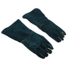 Cowhide Leather Welding Gloves Protective Gloves Welder Hands 40cm Green