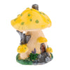 Mushroom Fairy House Statue Miniature Fairy Garden & Terrarium New 6