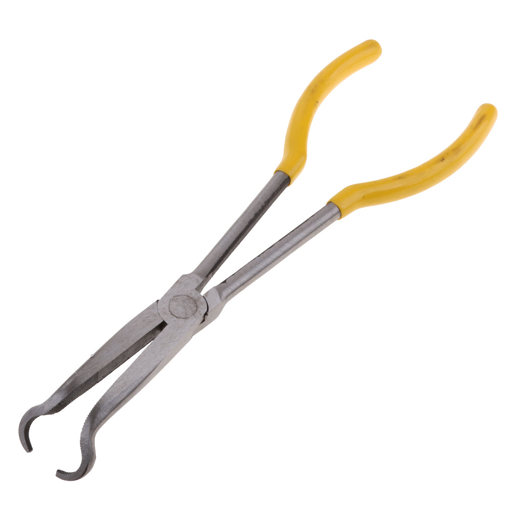 11inch Extra Long Reach Nose Straight Bent Nose Pliers Hand Tools  Round