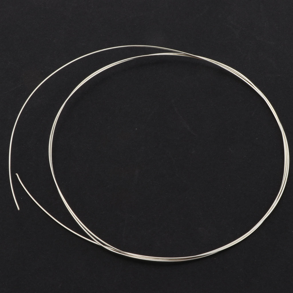 1 Meter 925 Sliver Wire 0.8/1mm Beading Wire Charm Jewellery Findings 1mm