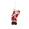 rope climbing santa clause hanging ornaments pendants decorations  57x20cm