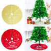 Christmas Tree Skirt Stands Xmas Ornament Decor Gold