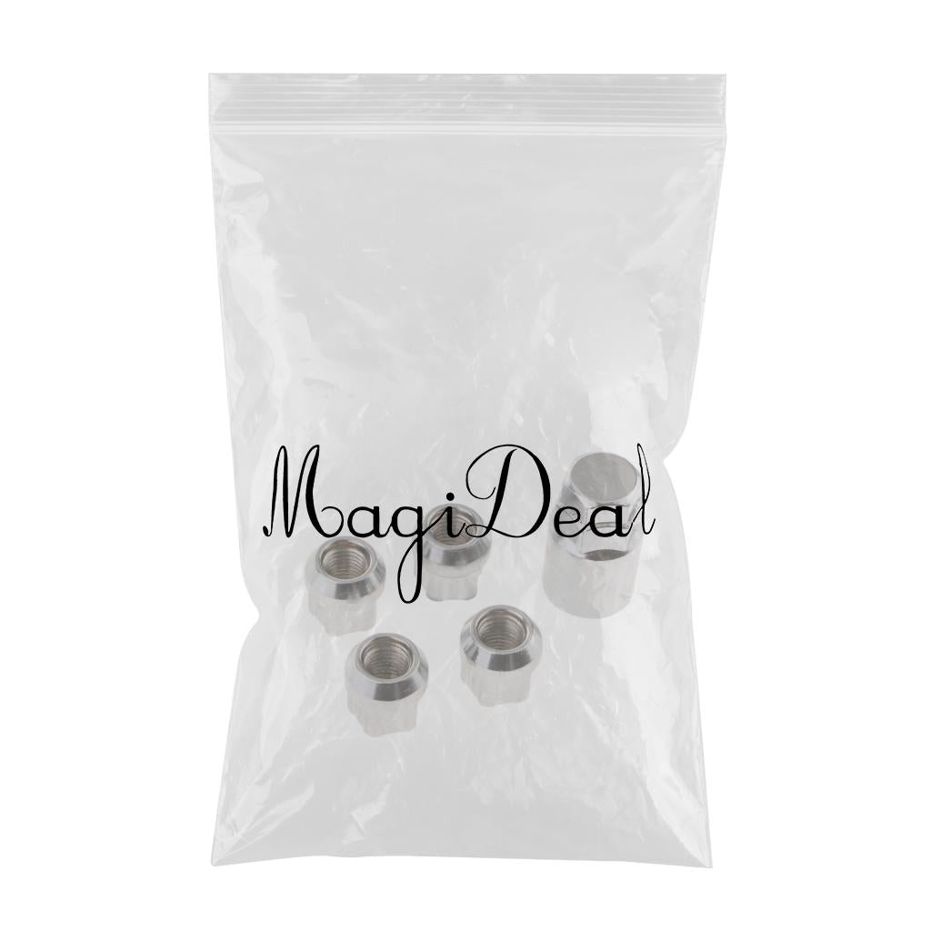 Anti-theft Nuts M12x1.5mm Wheel Lock Nuts Silver Nuts for Toyata,Honda,KIA