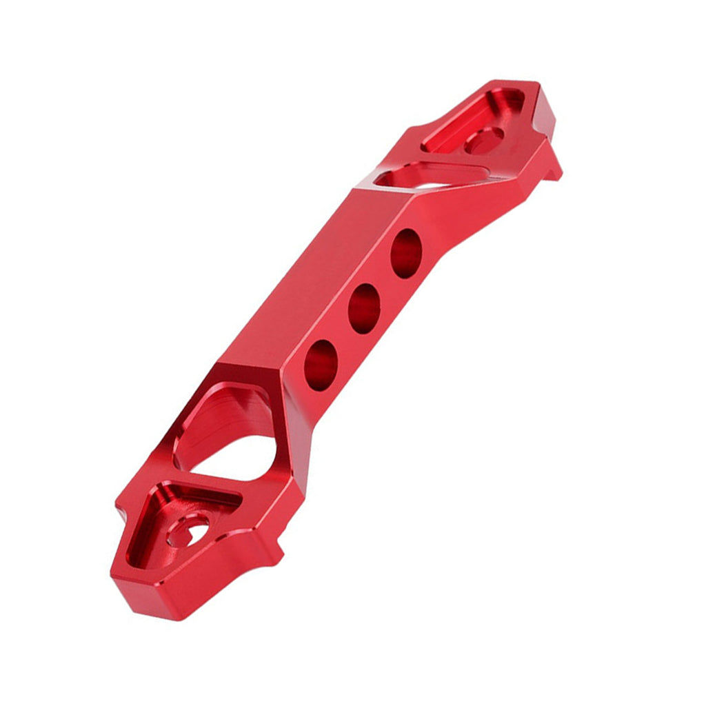 Universal Racing Car Battery Clamp Holder Tie Down Bracket Aluminum  Red