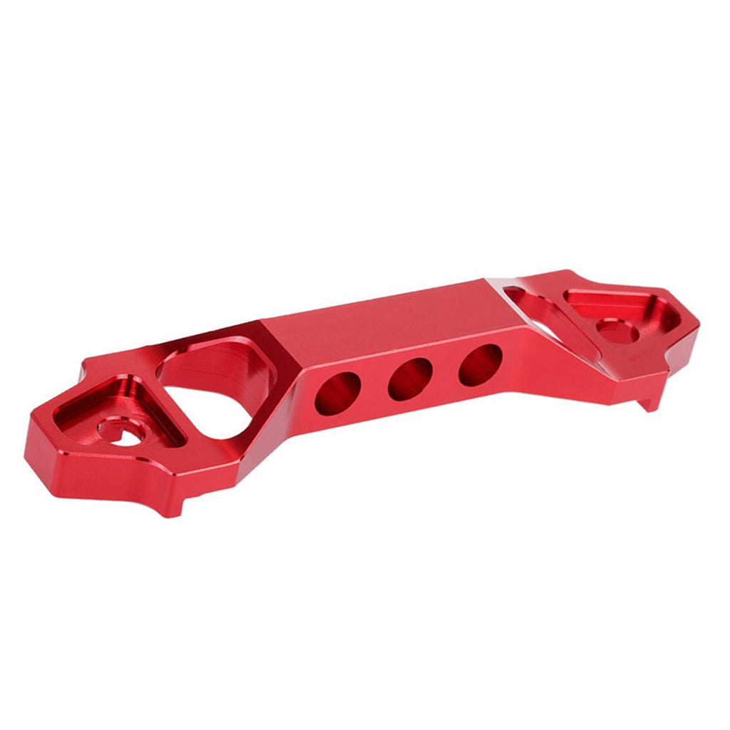 Universal Racing Car Battery Clamp Holder Tie Down Bracket Aluminum  Red