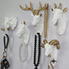 Multi-function Wall Hook Clothes Hat Rack Key Holder Resin Animal Giraffe