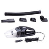 120W/12V Portable Vacuum Cleaner Dry Wet Dual Use High Power Black