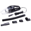 120W/12V Portable Vacuum Cleaner Dry Wet Dual Use High Power Black