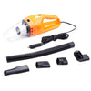 120W/12V Portable Vacuum Cleaner Dry Wet Dual Use High Power Orange