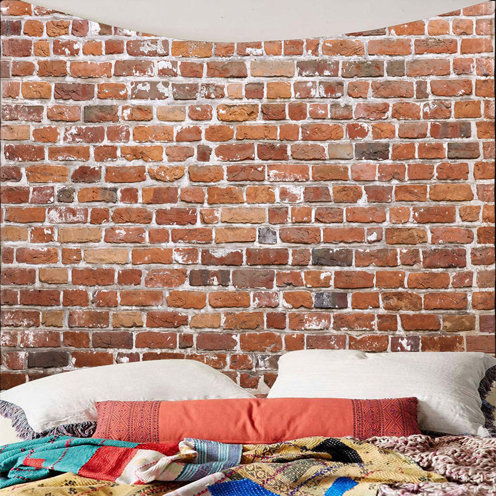 3D Waterproof Tapestry -Product Series Brick Wall Pattern Decor 180x180cm