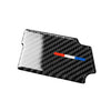 Carbon Fiber Car Handle Door Bowl Inner Trim Sticker for Ford Mustang 15-17