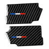 Carbon Fiber Car Handle Door Bowl Inner Trim Sticker for Ford Mustang 15-17