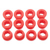 12pcs Racing Lower Control Arm Rear Camber Kit Replacement Bushings Red