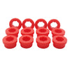 12pcs Racing Lower Control Arm Rear Camber Kit Replacement Bushings Red