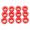 12pcs Racing Lower Control Arm Rear Camber Kit Replacement Bushings Red